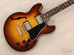 CARVED TOP SEMI-HOLLOW