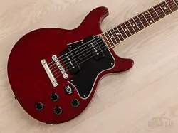 1996 GIBSON LES PAUL SPECIAL DOUBLE CUT DC HERITAGE CHERRY W/ P-90S, TAGS & CASE