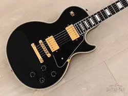 1991 GIBSON LES PAUL CUSTOM BLACK BEAUTY W/ 57 CLASSIC PAFS & CASE, YAMANO