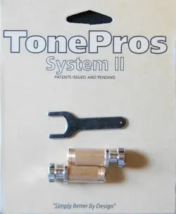 SS1-N TONEPROS STANDARD (US THREAD) SMALL CAP (GIBSON SIZE) LOCKING STUD, NICKEL