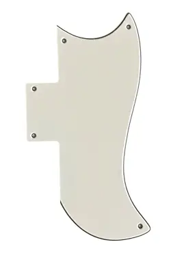 FOR 3 PLY GIBSON SG ‘61 REISSUE STYLE GUITAR PICKGUARD SCRATCH PLATE,WHITE