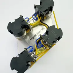 GIBSON LES PAUL JP (PAGE) WIRING HARNESS CTS 500K PUSH/PULL POTS - SOZOYELLOW