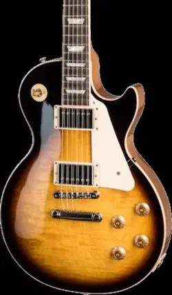 GIBSON LES PAUL STANDARD 50S FIGURED TOP TOBACCO BURST W/CASE