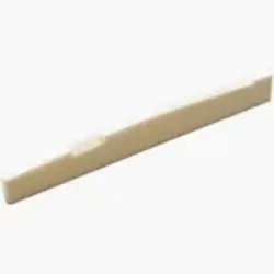 ALLPARTS BS-0267 COMPENSATED BONE SADDLE FOR GIBSON® GUITARS 2-13/16” X 1/8” X