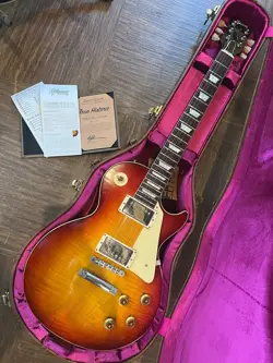 GIBSON CUSTOM SHOP 1958 TRUE HISTORIC LES PAUL STANDARD SUNBURST USA 2016