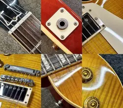 GIBSON CUSTOM SHOP 50TH ANNIVERSARY 1959 LES PAUL STANDARD LEMON BURST GLOSS SAF
