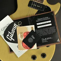 GIBSON CUSTOM SHOP 1957 LES PAUL SPECIAL SINGLE CUT VOS TV YELLOW 2019 SAFE DELI
