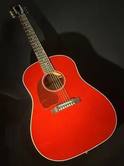 GIBSON        J 45 STANDARD CHERRY TOP LEFT HAND  21593150