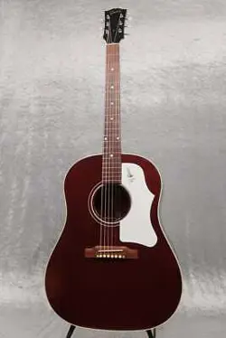 GIBSON EARLY 60S J 45 WINE RED