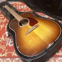 GIBSON J 45 STUDIO WALNUT BURST ACOUSTIC GUITAR  ACTUAL IMAGE