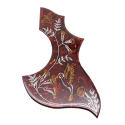 GIBSON HUMMINGBIRDPICKGUARD PATTERN NEVER FADES PART 1 REDDISH BROWN