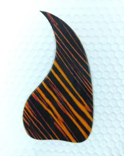 GUITAR PARTS GREAT - QUALITY GIBSON J45 ACOUSTIC GUITAR PICKGAURD, YELLOW STRIPE