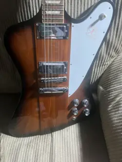 GIBSON FIREBIRD V SUNBURST ELECTRIC GUITAR 2013