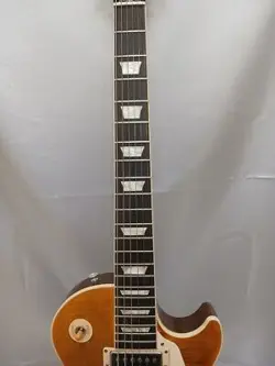 GIBSON LES PAUL STANDARD 50S FIGURED TOP HONEY AMBER