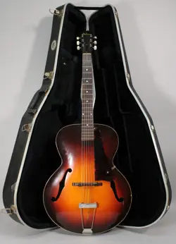 1941 GIBSON L-50 ARCHTOP HOLLOWBODY ACOUSTIC VINTAGE SUNBURST W/HSC