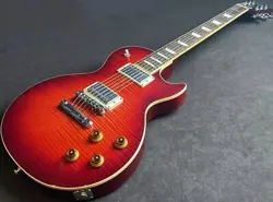 GIBSON LES PAUL STANDARD BLOOD ORANGE BURST ELECTRIC GUITAR WITH HARD CASE