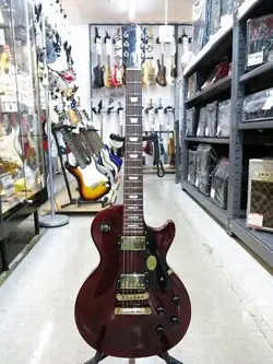 ELECTRIC GUITAR USED GIBSON LES PAUL STUDIO 2000MODEL RED RIGHT-HANDED
