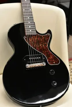 GIBSON LES PAUL JUNIOR USED 2022 MAHOGANY BODY EBONY W/HARD CASE