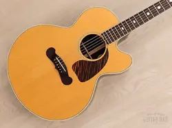 1992 GIBSON J-1000 ACOUSTIC GUITAR, SPRUCE & ROSEWOOD, NEAR-MINT W/ CASE,...