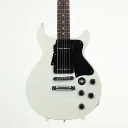 GIBSON USA LES PAUL JUNIOR SPECIAL FADED DOUBLE CUTAWAY WORN WHITE [003160630]