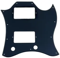 ACRYLIC BLACK PICKGUARD GUITAR PARTS FOR GIBSON SG STANDARD FULL FACE STYLE