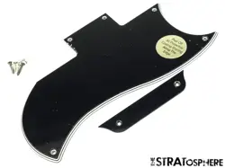 USA GIBSON SG STANDARD '61 BLACK 5 PLY, PICKGUARD, GUITAR PARTS, AMERICAN