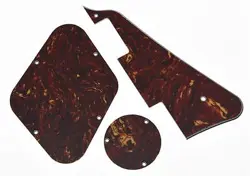 LP PICKGUARD REAR PLATE SWITCH CAVITY COVER FOR GIBSON LES PAUL VINTAGE TORTOISE