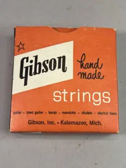 VINTAGE GIBSON SONOMATIC ELECTRIC SPANISH GUITAR E-340 STRINGS IN BOX 1950'S
