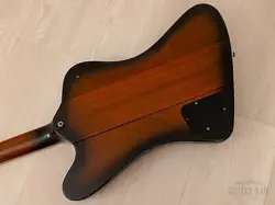 1997 GIBSON FIREBIRD V VINTAGE SUNBURST W/ BANJO TUNERS, CASE