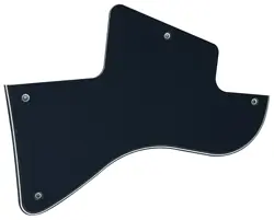 3 PLY BLACK PICKGUARD GUITAR PARTS FOR GIBSON LES PAUL SPECIAL-P90 STYLE