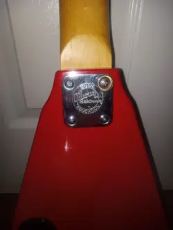 MAESTRO BY GIBSON FLYING V ROADIE ELECTRIC GUITAR MUSICAL INSTRUMENT RED