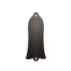 HOSCO F-4007 TRUSS ROD COVER, VINTAGE, GIBSON, BLACK 2-LAYERS