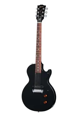 GIBSON CHARLIE STARR LES PAUL JUNIOR EBONY SATIN W/HARD CASE NEW