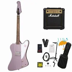 EPIPHONE INSPIRED BY GIBSON CUSTOM 1963 FIREBIRD I HEATHER POLY MARSHALL BEGINNE