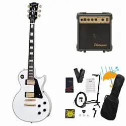 EPIPHONE INSPIRED BY GIBSON CUSTOM LES PAUL CUSTOM ALPINE WHITE PG-10 AMPLIFIER