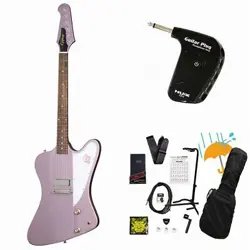 EPIPHONE INSPIRED BY GIBSON CUSTOM 1963 FIREBIRD I HEATHER POLY GP-1 AMPLIFIER I