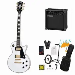 EPIPHONE INSPIRED BY GIBSON CUSTOM LES PAUL CUSTOM ALPINE WHITE YAMAHA GA15II AM