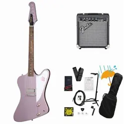 EPIPHONE INSPIRED BY GIBSON CUSTOM 1963 FIREBIRD I HEATHER POLY FENDER 10W AMPLI