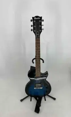 MAESTRO BY GIBSON BLACK BLUE RIGHT-HANDED 6 STRING ELECTRIC GUITAR