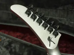 GIBSON DAVE MUSTAINE FLYING V EXP SILVER METALLIC