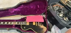 RARE ONE OWNER BEAUTIFUL 1972 GIBSON LES PAUL CUSTOM BLACK BEAUTY-GORGEOUS!