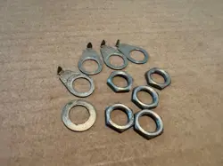 GIBSON VINTAGE 1959 VOLUME POINTERS WASHER NUTS LES PAUL ES SG 1957 1958 1960 61