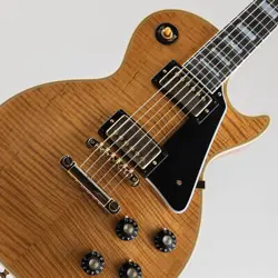 GIBSON CUSTOM SHOP 1968 LES PAUL CUSTOM AAA TORREFIED TOP ANTIQUE NATURAL VOS S