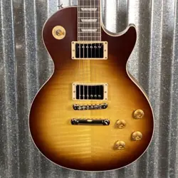 GIBSON USA LES PAUL STANDARD '50S FADED TOBACCO BURST GUITAR & CASE #0263 USED