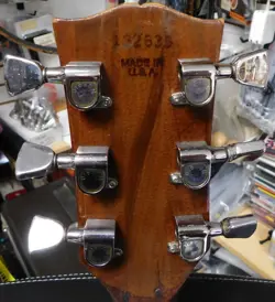 VINTAGE 70'S GIBSON SG STANDARD ELECTRIC GUITAR - WALNUT BROWN