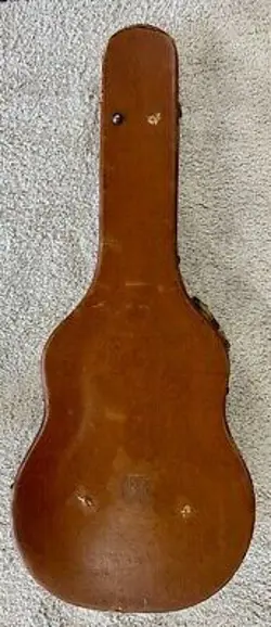 VINTAGE GEIB BROWN JUMBO CASE FOR YOUR GIBSON J-200, MARTIN JUMBO, OR?