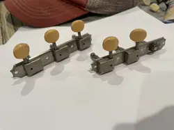 VINTAGE GIBSON KLUSON TUNERS (PARTS)