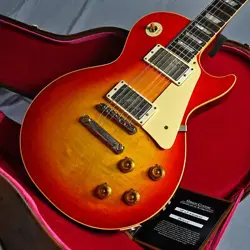 GIBSON CUSTOM SHOP 1958 LES PAUL STANDARD REISSUE VOS WCS WASHED CHERRY *PO591
