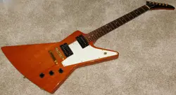 GIBSON LIMITED EDITION EXPLORER '76 VINTAGE REISSUE NATURAL 2006*NO RESERVE*