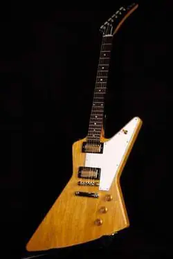 GIBSON CUSTOM SHOP 1958 KORINA EXPLORER REISSUE VOS WHITE PICKGUARD 2024